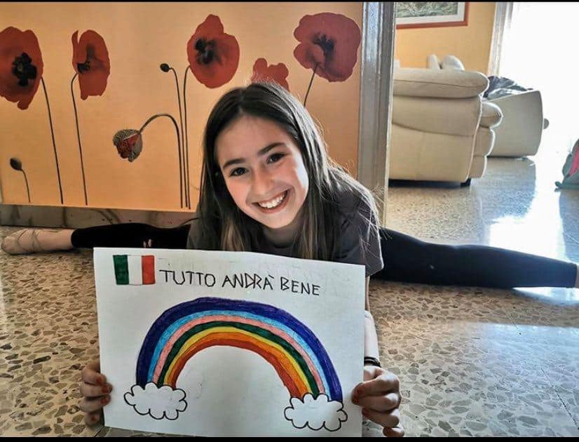 Mesajul copiilor din Italia, înduioșător!