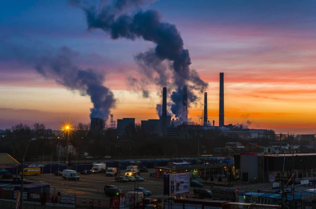 poluării în București