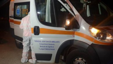 Personal de pe ambulanță infectat cu Covid-19