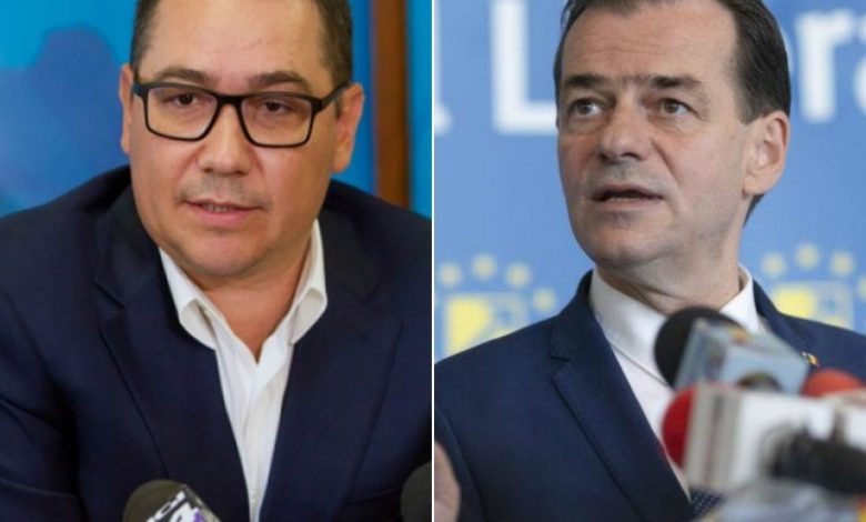 Nou conflict între Victor Ponta și Ludovic Orban