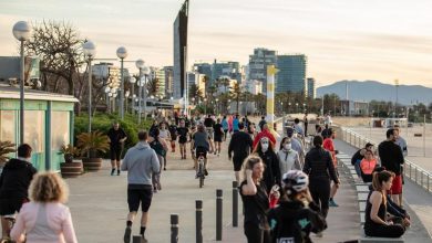 Spaniolii au ieșit în masă, după ridicare unor restricții