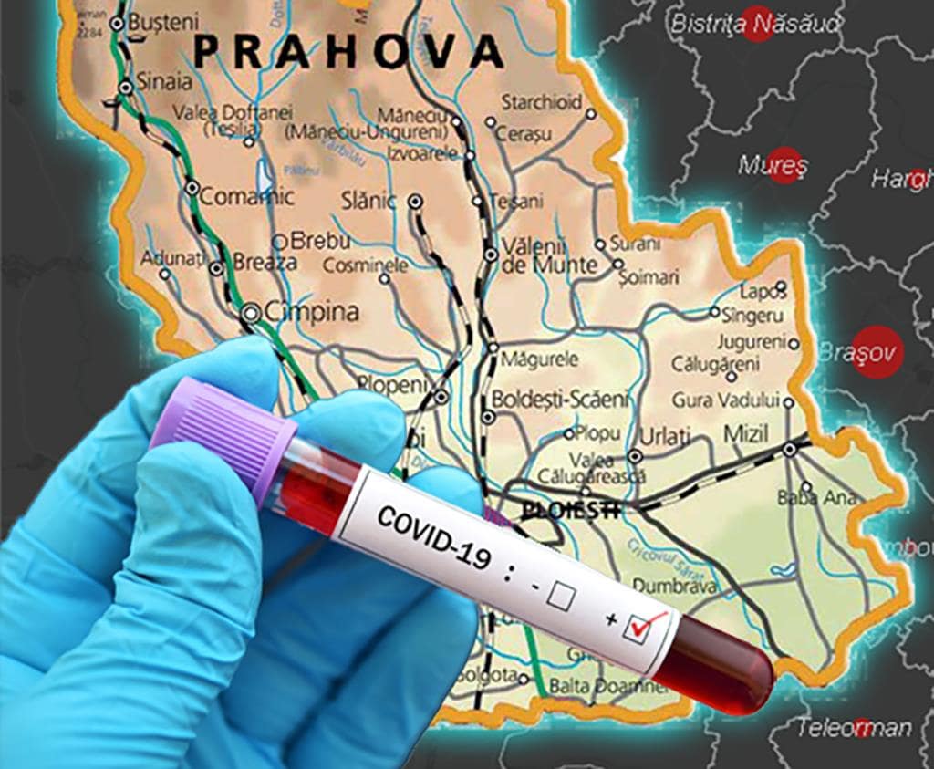 În Prahova, numărul infectărilor a crescut cu aproape 25% în doar 24 de ore