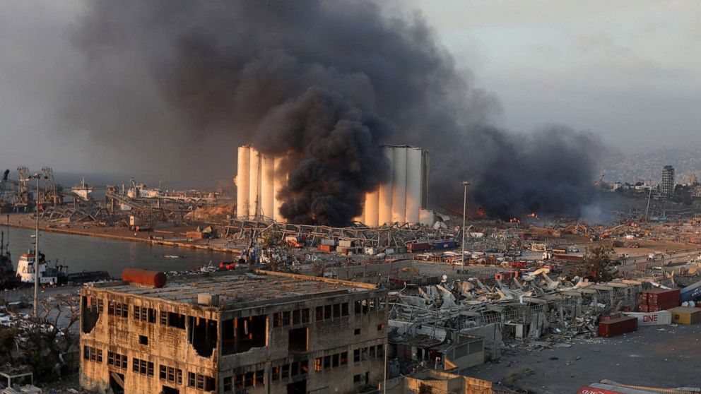 uriașa explozie din Beirut