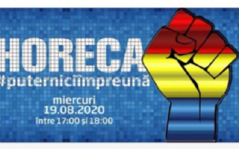 Protest HoReCa în data de 19 august 2020